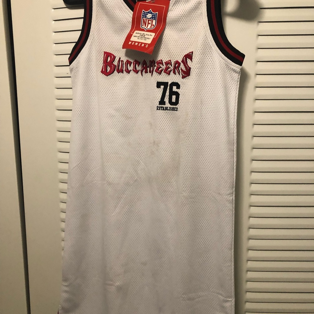 NFL White and Red Game Jersey